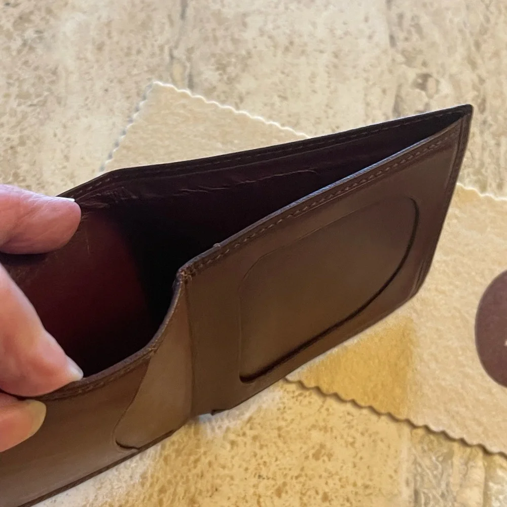 Cartier VINTAGE must de Cartier Paris Leather Business Credit Card Photo Holder - Picture 8 of 14